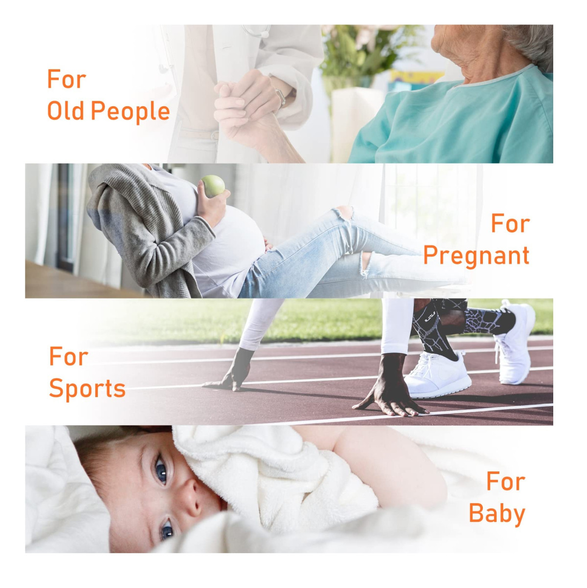 Miniatura 3 de Pulso Oximetro Adulto con Curva